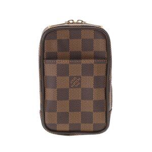 LOUIS VUITTON Damier Etui Okapi PM Brown N61738 pouch 800000137353000